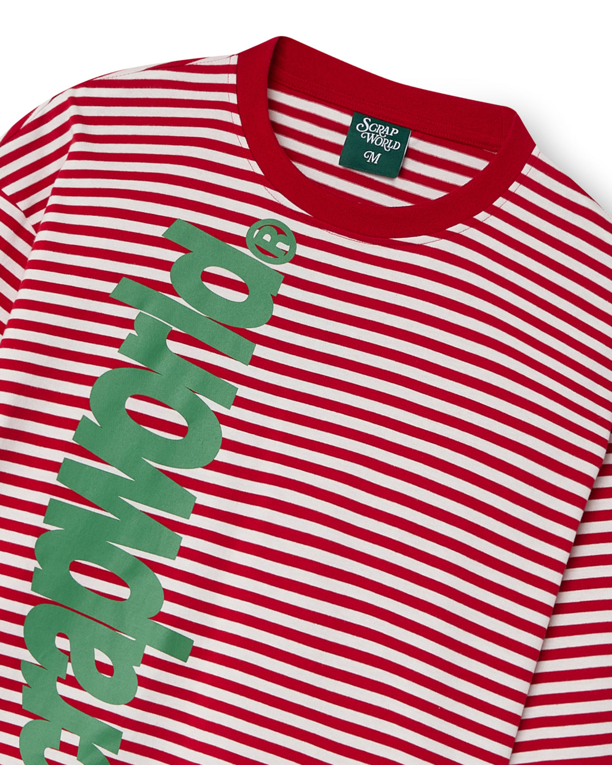VERT STRIPES LONGSLEEVE TEE RED